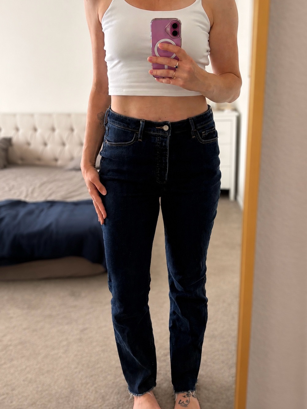 Old Navy TALL Extra High Rise Kicker‎ Bootcut Jeans